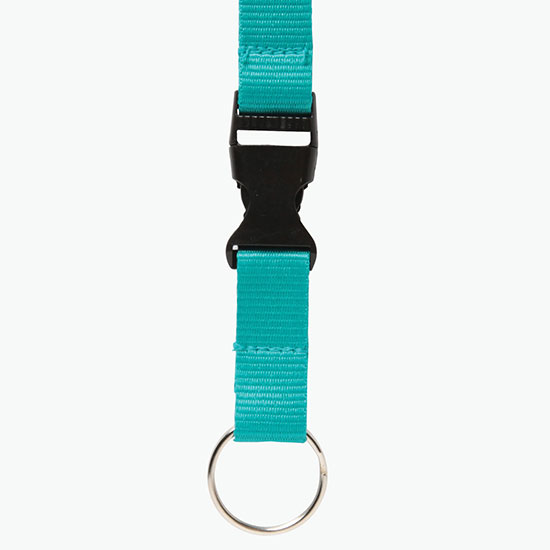 Plan Ahead & Save 5/8 Polyester Lanyard with Buckle Release w/Key Ring