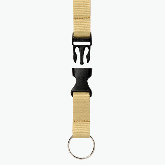 Plan Ahead & Save 5/8 Polyester Lanyard with Buckle Release w/Key Ring