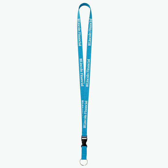 Plan Ahead & Save 5/8 Polyester Lanyard with Buckle Release w/Key Ring