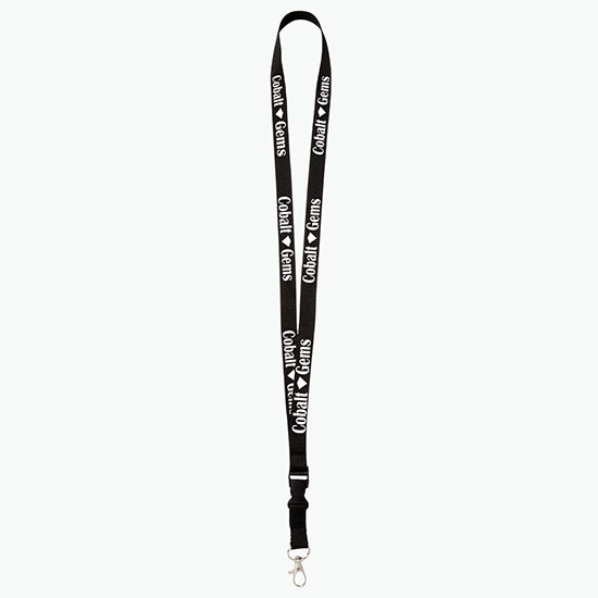 Plan Ahead & Save 5/8 Polyester Lanyard with Buckle Release w/Lobster Claw