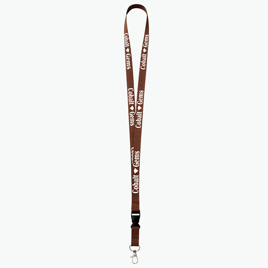 Plan Ahead & Save 5/8 Polyester Lanyard with Buckle Release w/Lobster Claw