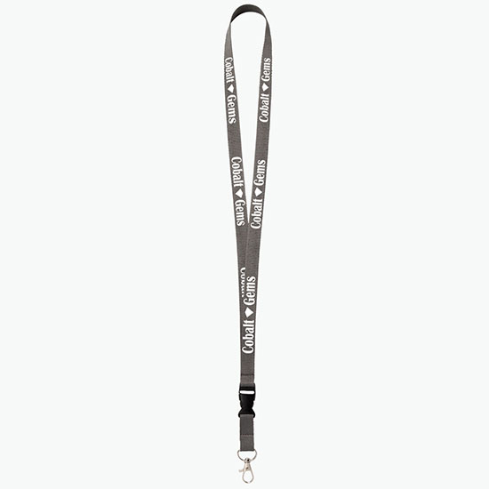 Plan Ahead & Save 5/8 Polyester Lanyard with Buckle Release w/Lobster Claw