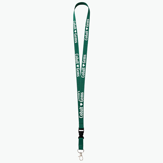 Plan Ahead & Save 5/8 Polyester Lanyard with Buckle Release w/Lobster Claw