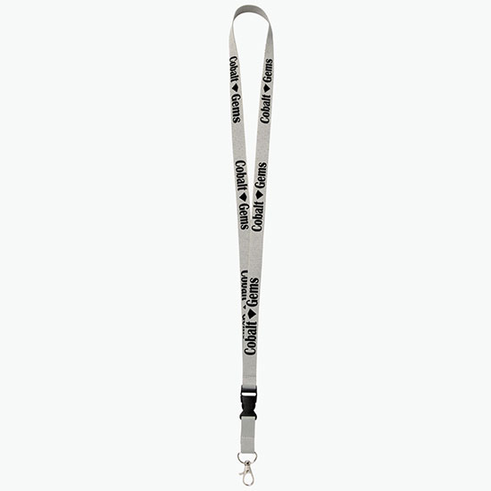 Plan Ahead & Save 5/8 Polyester Lanyard with Buckle Release w/Lobster Claw
