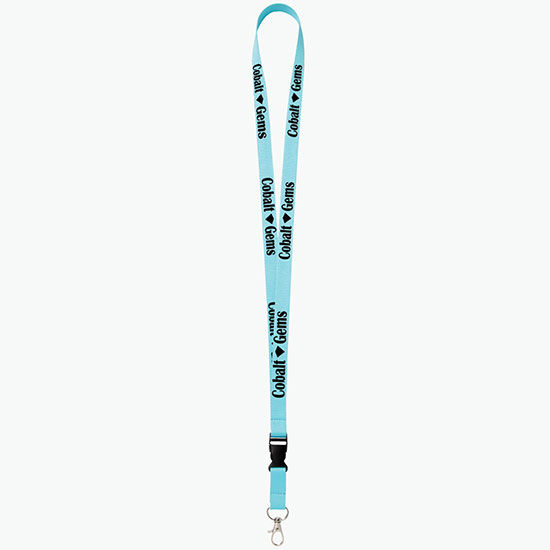 Plan Ahead & Save 5/8 Polyester Lanyard with Buckle Release w/Lobster Claw