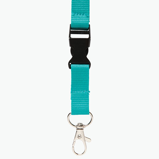 Plan Ahead & Save 5/8 Polyester Lanyard with Buckle Release w/Lobster Claw