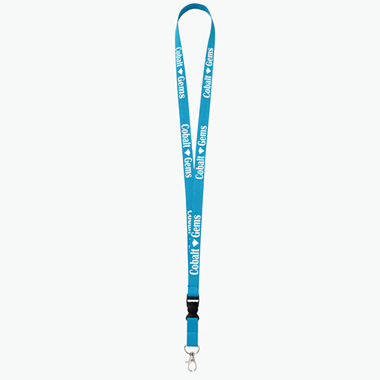 Plan Ahead & Save 5/8 Polyester Lanyard with Buckle Release w/Lobster Claw