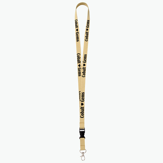 Plan Ahead & Save 5/8 Polyester Lanyard with Buckle Release w/Lobster Claw