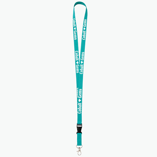 Plan Ahead & Save 5/8 Polyester Lanyard with Buckle Release w/Lobster Claw