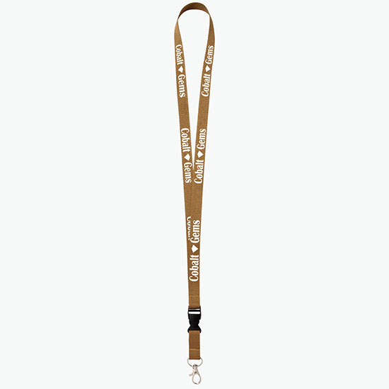 Plan Ahead & Save 5/8 Polyester Lanyard with Buckle Release w/Lobster Claw