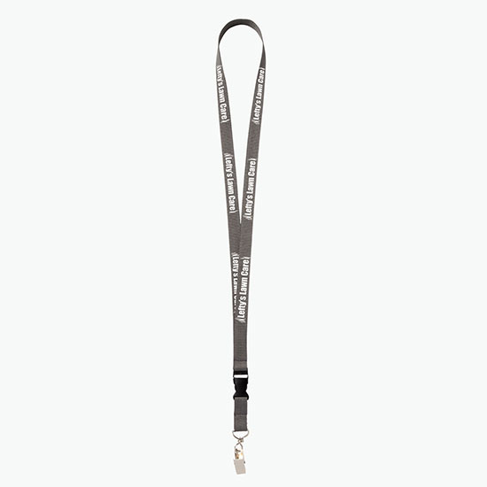 Plan Ahead & Save 5/8 Polyester Lanyard with Buckle Release w/Swivel Bulldog Clip