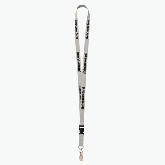 Plan Ahead & Save 5/8 Polyester Lanyard with Buckle Release w/Swivel Bulldog Clip