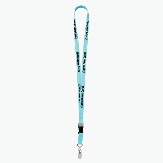 Plan Ahead & Save 5/8 Polyester Lanyard with Buckle Release w/Swivel Bulldog Clip