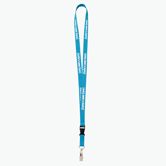 Plan Ahead & Save 5/8 Polyester Lanyard with Buckle Release w/Swivel Bulldog Clip