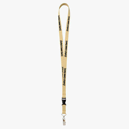 Plan Ahead & Save 5/8 Polyester Lanyard with Buckle Release w/Swivel Bulldog Clip