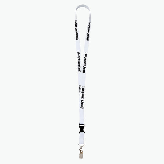 Plan Ahead & Save 5/8 Polyester Lanyard with Buckle Release w/Swivel Bulldog Clip