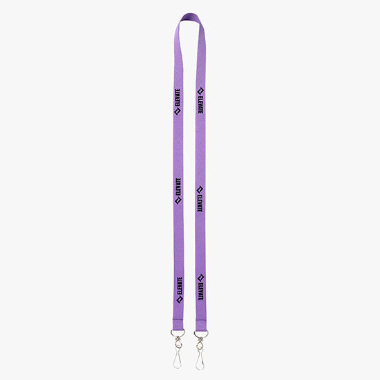 Plan Ahead & Save 5/8 Double-End Polyester Lanyard w/Double J-Hook
