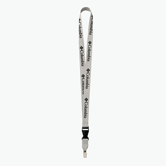 Plan Ahead & Save 3/4 Polyester Lanyard with Buckle Release w/Non-Swivel Bulldog Clip