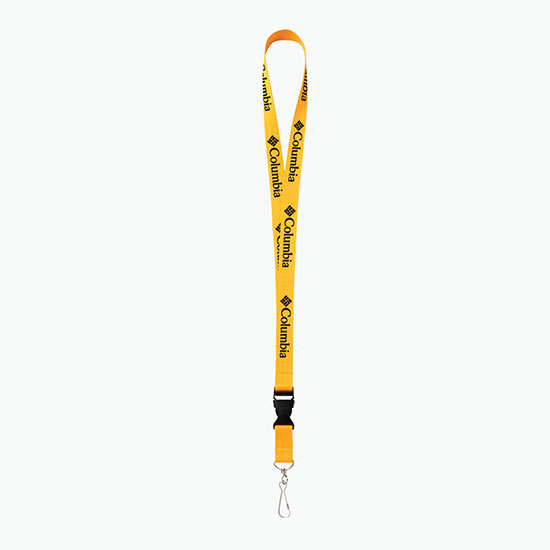 Plan Ahead & Save 3/4 Polyester Lanyard with Buckle Release w/J-Hook
