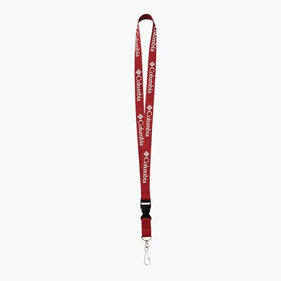 Plan Ahead & Save 3/4 Polyester Lanyard with Buckle Release w/J-Hook