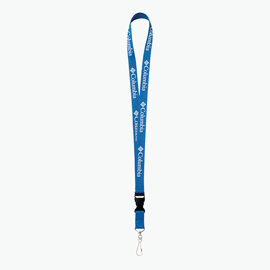 Plan Ahead & Save 3/4 Polyester Lanyard with Buckle Release w/J-Hook