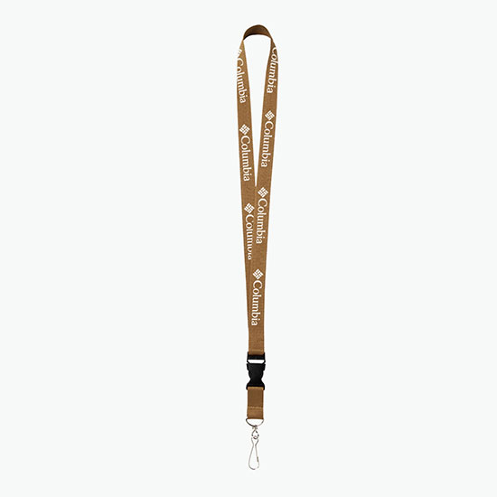 Plan Ahead & Save 3/4 Polyester Lanyard with Buckle Release w/J-Hook