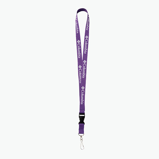 Plan Ahead & Save 3/4 Polyester Lanyard with Buckle Release w/J-Hook