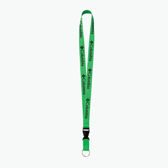 Plan Ahead & Save 3/4 Polyester Lanyard with Buckle Release w/Key Ring