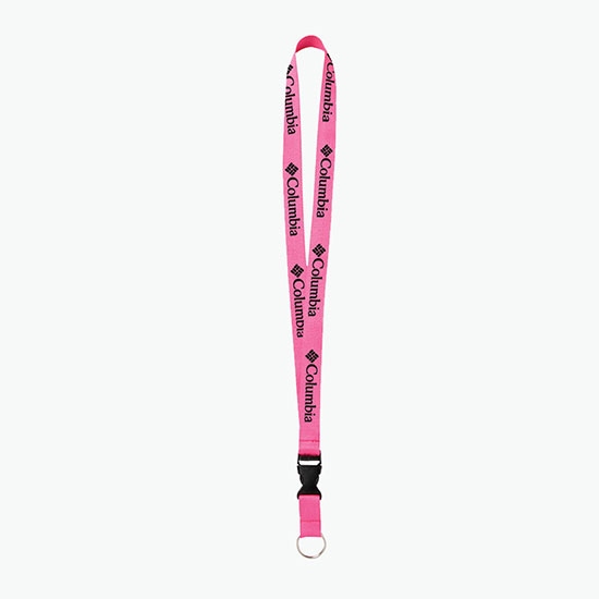 Plan Ahead & Save 3/4 Polyester Lanyard with Buckle Release w/Key Ring