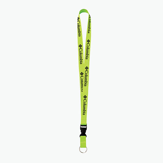 Plan Ahead & Save 3/4 Polyester Lanyard with Buckle Release w/Key Ring