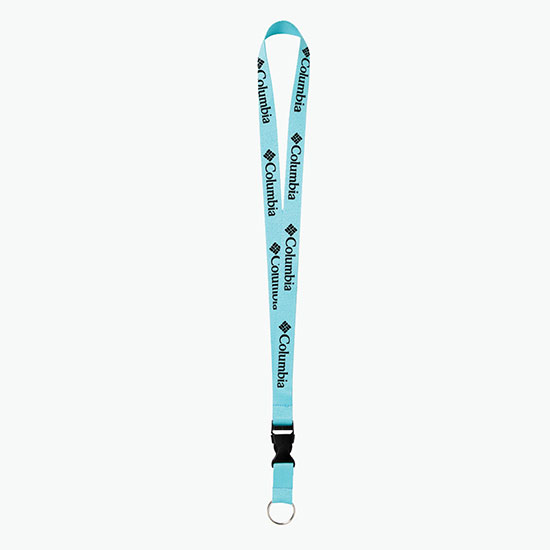 Plan Ahead & Save 3/4 Polyester Lanyard with Buckle Release w/Key Ring