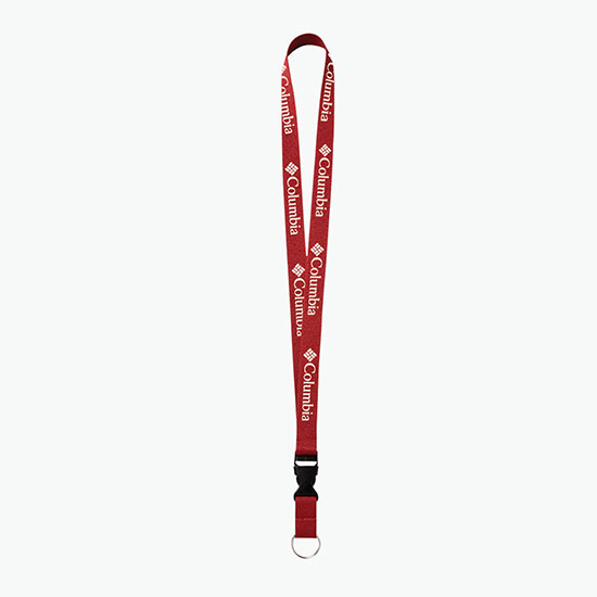 Plan Ahead & Save 3/4 Polyester Lanyard with Buckle Release w/Key Ring