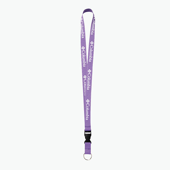 Plan Ahead & Save 3/4 Polyester Lanyard with Buckle Release w/Key Ring