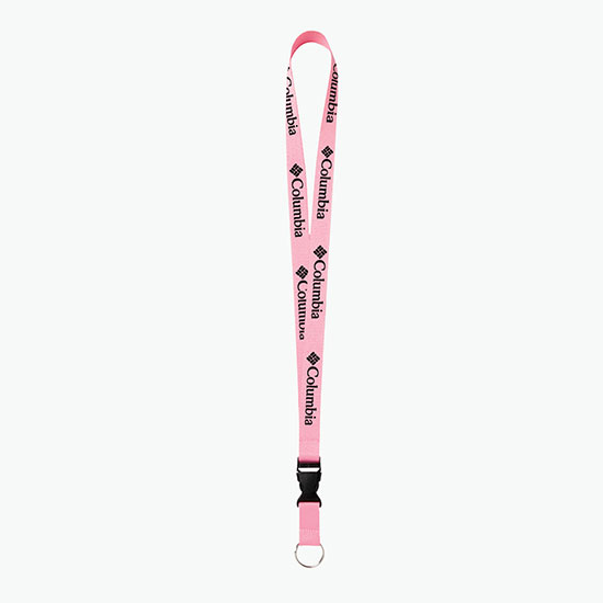 Plan Ahead & Save 3/4 Polyester Lanyard with Buckle Release w/Key Ring