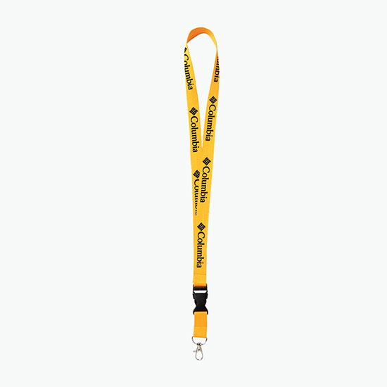 Plan Ahead & Save 3/4 Polyester Lanyard with Buckle Release w/Lobster Claw