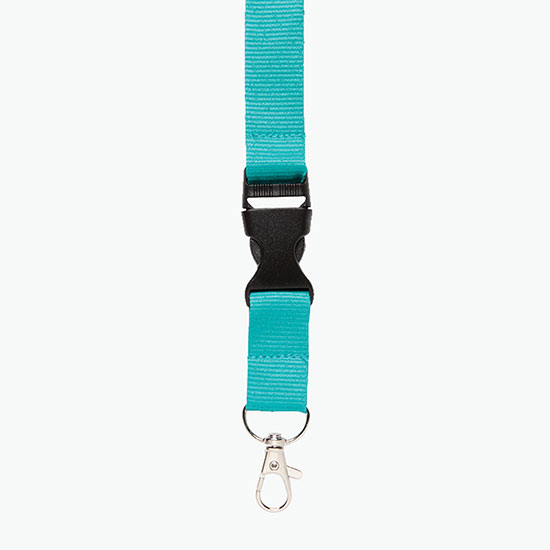 Plan Ahead & Save 3/4 Polyester Lanyard with Buckle Release w/Lobster Claw