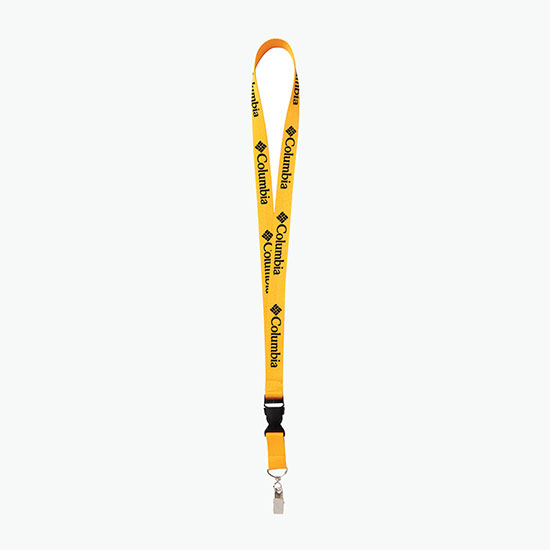 Plan Ahead & Save 3/4 Polyester Lanyard with Buckle Release w/Swivel Bulldog Clip