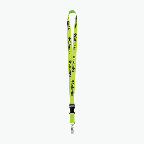 Plan Ahead & Save 3/4 Polyester Lanyard with Buckle Release w/Swivel Bulldog Clip