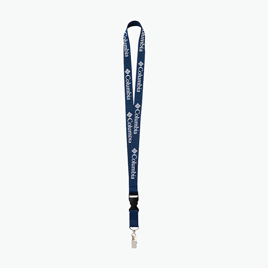 Plan Ahead & Save 3/4 Polyester Lanyard with Buckle Release w/Swivel Bulldog Clip