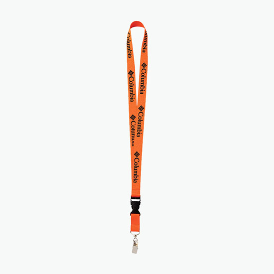 Plan Ahead & Save 3/4 Polyester Lanyard with Buckle Release w/Swivel Bulldog Clip