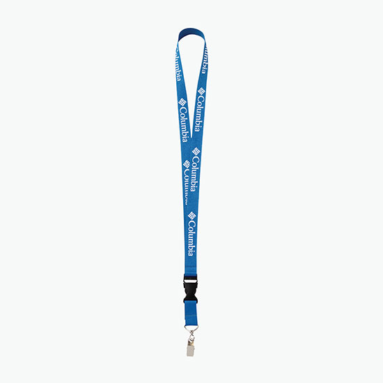 Plan Ahead & Save 3/4 Polyester Lanyard with Buckle Release w/Swivel Bulldog Clip
