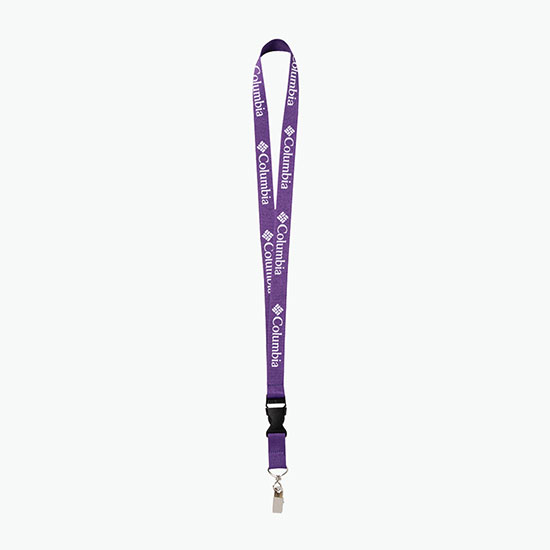 Plan Ahead & Save 3/4 Polyester Lanyard with Buckle Release w/Swivel Bulldog Clip