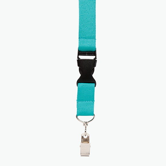 Plan Ahead & Save 3/4 Polyester Lanyard with Buckle Release w/Swivel Bulldog Clip