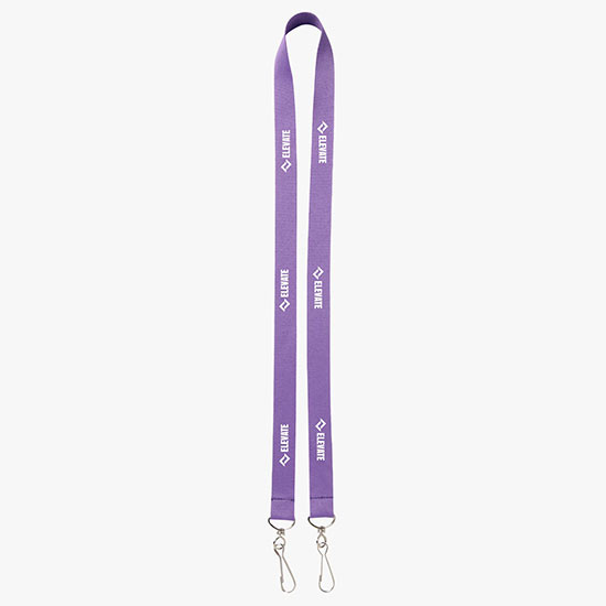 Plan Ahead & Save 3/4 Double-End Polyester Lanyard w/Double J-Hook