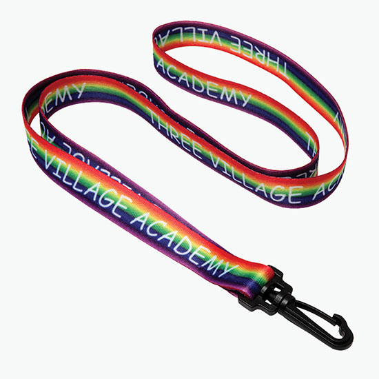 Plan Ahead & Save 5/8 Full-Color Dye-Sublimated Lanyard w/Plastic J-Hook