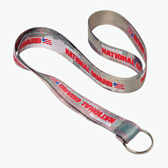 Plan Ahead & Save 3/4 Full-Color Dye-Sublimated Lanyard w/Key Ring