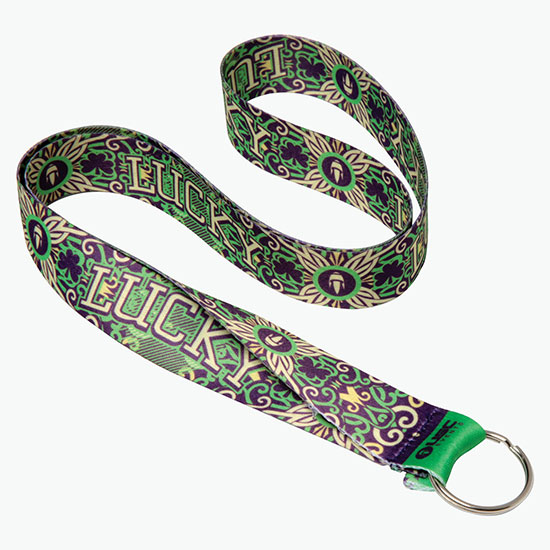 Plan Ahead & Save 1 Full-Color Dye-Sublimated Lanyard w/Key Ring