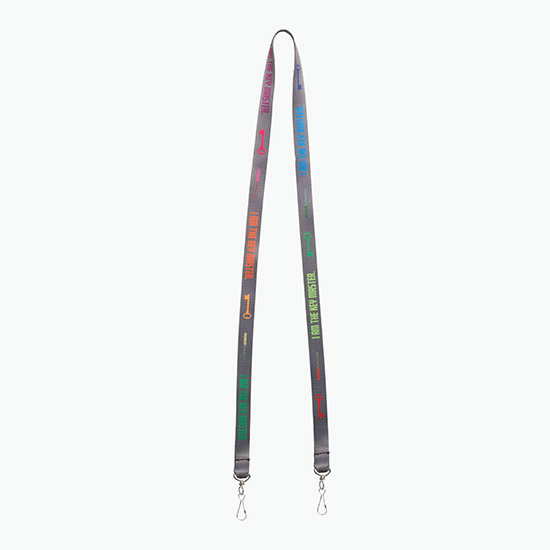 Plan Ahead & Save 5/8 Double-End Economy Poly-Dye Full-Color Lanyard w/Double J-Hook