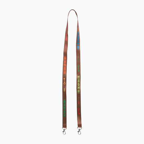 Plan Ahead & Save 5/8 Double-End Economy Poly-Dye Full-Color Lanyard w/Double Lobster Claw