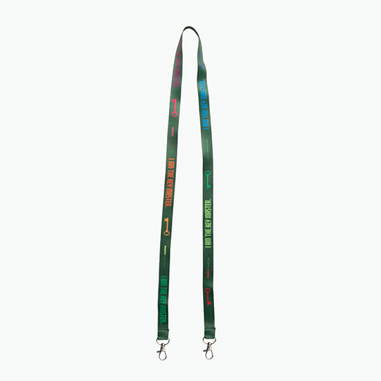 Plan Ahead & Save 5/8 Double-End Economy Poly-Dye Full-Color Lanyard w/Double Lobster Claw
